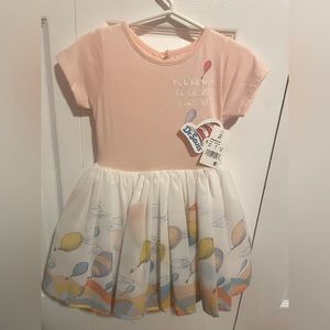 Dr. Seuss Toddler Girls Dress, Size 2T